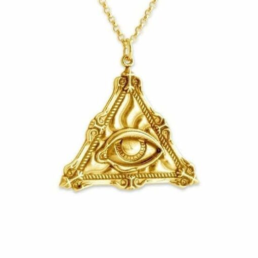 Gold The Eye Talisman