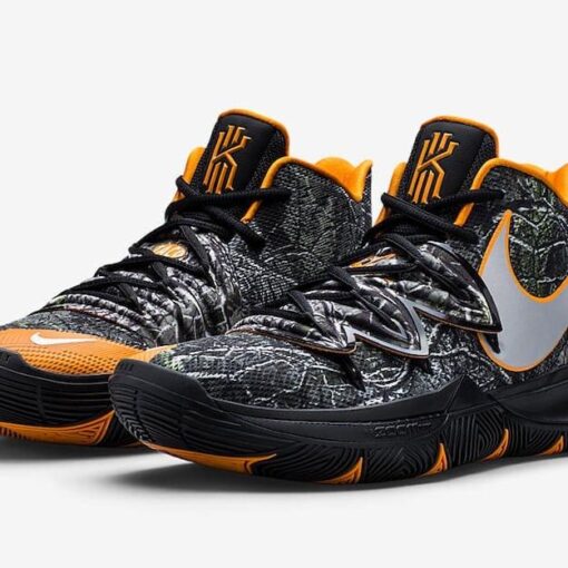 Black & Orange Shoes