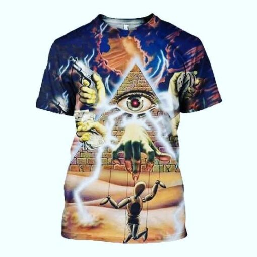 Colorful Illuminati Tshirt